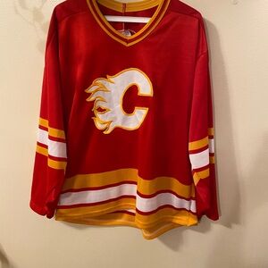 Vintage NHL Calgary Flames CCM Jersey